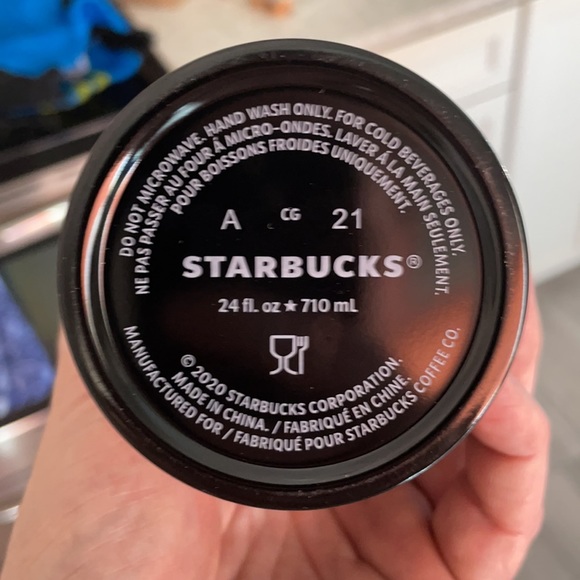 Brand new 24oz Starbucks cold beverage tumbler. - Picture 2 of 3